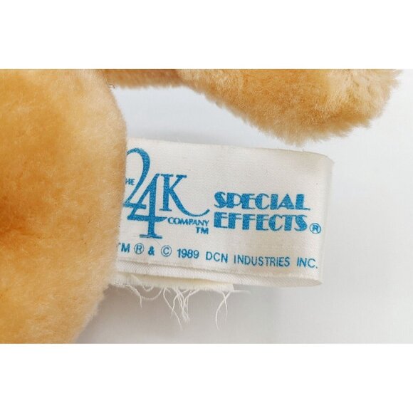 24k Polar Special Effects Lion Plush 1989 Stuffed Animal 6" - Picture 5 of 5